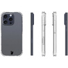 Etui + 2x folia na ekran + szkiełko na obiektyw Bizon Case Clear Pack do iPhone 16 Pro