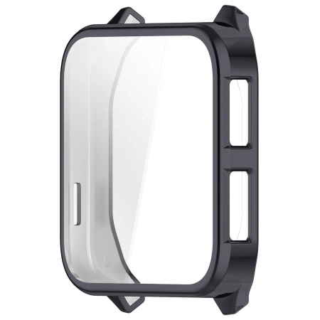 Etui z osłoną ekranu Bizon Case Watch Felipe do Garmin Venu X1, szare