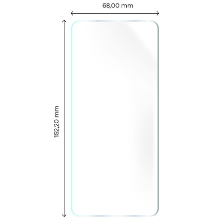 Folia hydrożelowa na ekran Bizon Glass Hydrogel, Reno 7 4G / 5G, 2 sztuki