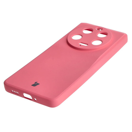 Etui Bizon Case Silicone Sq do Xiaomi 13 Ultra, brudny róż