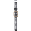 Etui z paskiem Bizon Strap + Case Watch Armor do Apple Watch 40 / 41mm, złote