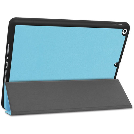 Etui Bizon Case Tab Lizard do iPad 9/8/7 10.2 2021/2020/2019, błękitne