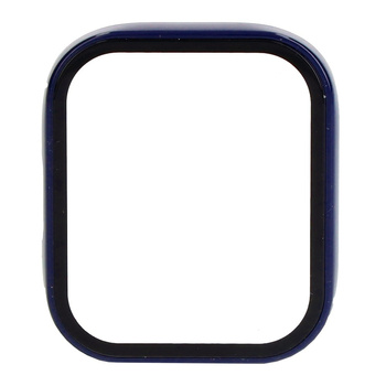 Etui Bizon Case+Glass Set do Xiaomi Redmi Watch 3, niebieskie