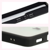 Etui Bizon Case Angelo do Xiaomi 14T, półprzezroczyste z czarną ramką