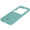 Silikonowe etui Bizon Soft Case do Galaxy Z Flip7 FE / Z Flip6, turkusowe