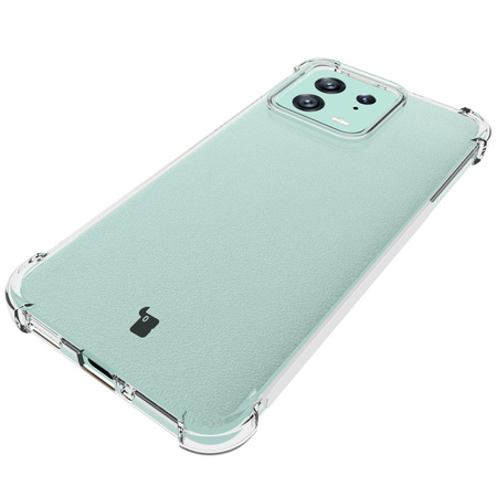 Etui + 2x szkło + obiektyw Bizon Case Clear Pack do Xiaomi 13, przezroczyste