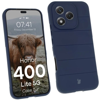 Pancerne etui Bizon Case Tur do Honor 400 Lite, granatowe