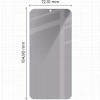 Prywatyzujące szkło hartowane Bizon Glass Clear Shadow Duo do Galaxy S25 Plus / S24 Plus, przyciemniane, 2 sztuki