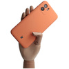 Etui Bizon Case Silicone do Xiaomi Redmi A1, pomarańczowe