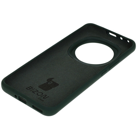 Silikonowe etui Bizon Soft Case do Honor Magic6 Pro, ciemnozielone