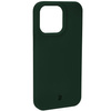 Silikonowe etui Bizon Soft Case do iPhone 14 Pro Max, ciemnozielone
