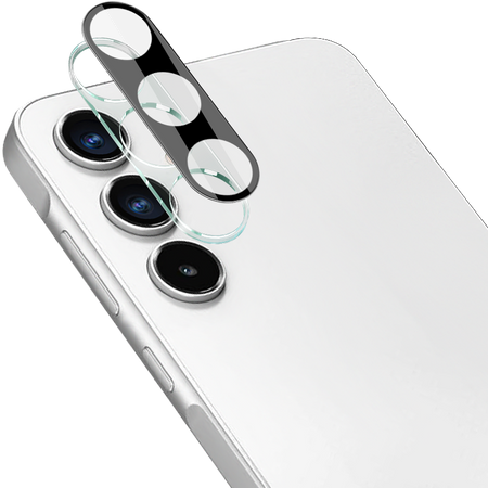 Szkło na aparat Bizon Glass Silk Lens do Galaxy A35 5G, 2 sztuki