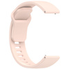 Pasek silikonowy do smartwatcha, Bizon Strap Watch Silicone Pro H, Quick Release 22 mm, różowy