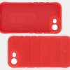 Pancerne etui Bizon Case Tur do iPhone 16e, czerwone