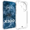 Elastyczne etui + 2x folia na ekran Bizon Case Clear Pack do Vivo X300