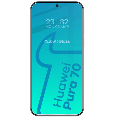 Szkło hartowane Bizon Glass Clear 2 do Huawei Pura 70 