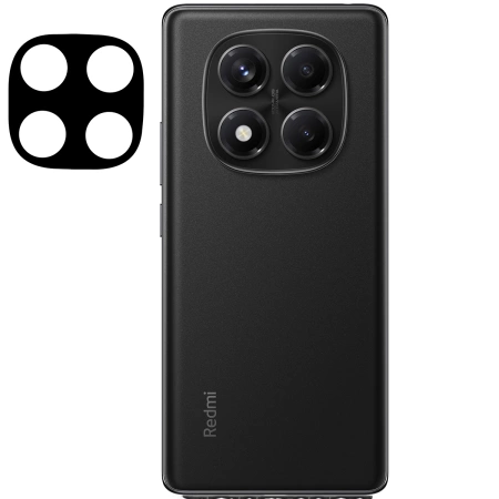 Szkło na aparat Bizon Glass Silk Lens do Xiaomi Redmi Note 14 Pro 5G / Poco X7, 2 sztuki