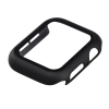 Etui ze szkłem do zegarka Bizon Case+Glass Watch do Apple Watch SE 3 / SE 2 / SE / 6 / 5 / 4 (40 mm), matowe czarne