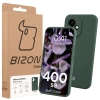 Silikonowe etui Bizon Soft Case do Honor 400, ciemnozielone