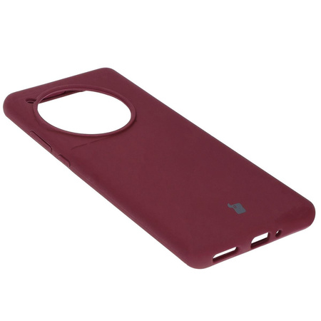 Silikonowe etui Bizon Soft Case do OnePlus 12, ciemnofioletowe