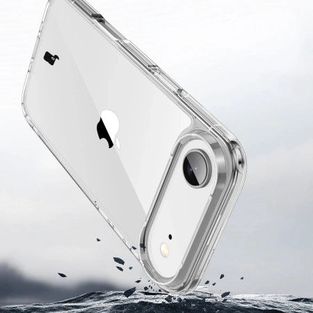 Etui Bizon Case Halo do iPhone Air, przezroczyste