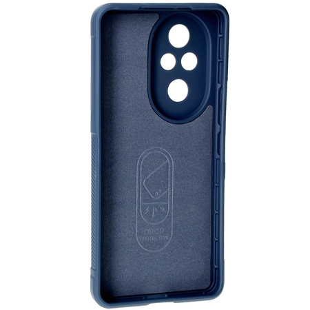 Pancerne etui Bizon Case Tur do Honor 200 Pro, granatowe