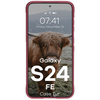 Pancerne etui Bizon Case Tur do Galaxy S24 FE, burgundowe