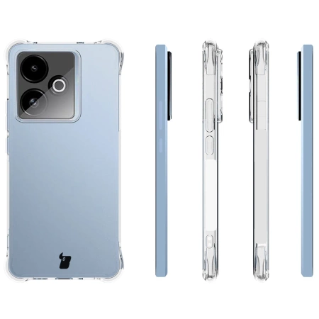 Elastyczne etui Bizon Case Salpa do Realme GT 7 / 7T, przezroczyste