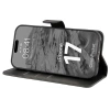 Etui z klapką Bizon Case Pocket do iPhone 17, czarne
