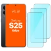 Szkło ochronne 2.5D Bizon Smart Glass do Galaxy S25 Edge, 3 sztuki