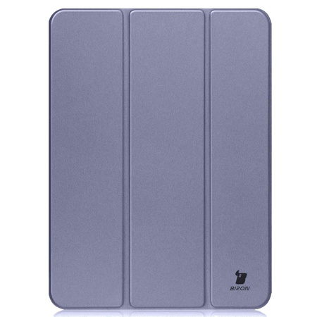 Etui Bizon Case Tab Clear Matt do iPad Air 13" 2025 / 2024, lawendowe