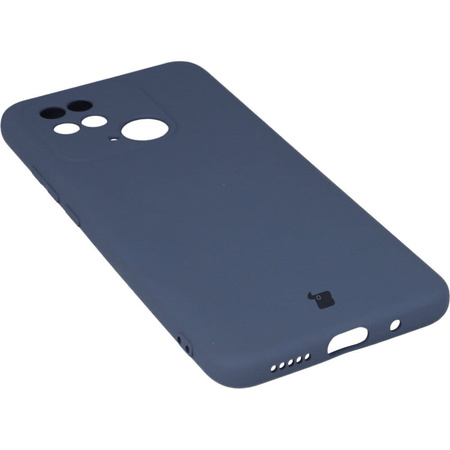 Etui Bizon Case Silicone do Xiaomi Redmi 10C, szare