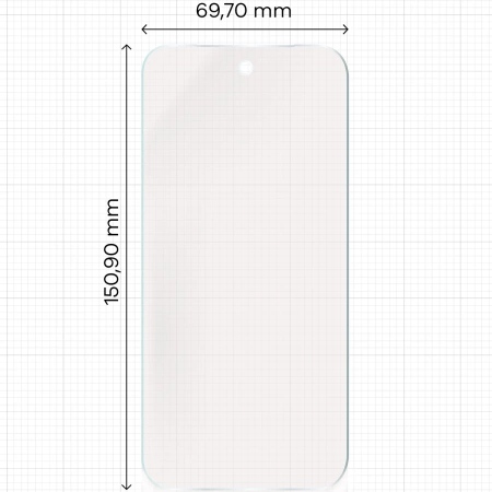 Folia matowa Bizon Glass Film Sun do Google Pixel 9a, 1 sztuka