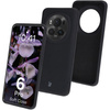 Silikonowe etui Bizon Soft Case do Honor Magic6 Pro, czarne
