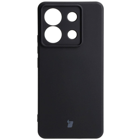 Etui Bizon Case Silicone Sq do Xiaomi Poco X6 / Xiaomi Redmi Note 13 Pro 5G, czarne