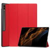 Etui Bizon Case Tab Croc do Galaxy Tab S10 Ultra / S9 Ultra, czerwone