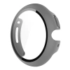 Etui ze szkłem do zegarka Bizon Case+Glass Watch do Google Pixel Watch 4 41 mm, matowe szare