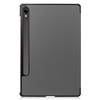 Etui Bizon Case Tab Croc do Galaxy Tab S10 Lite / S9, szare