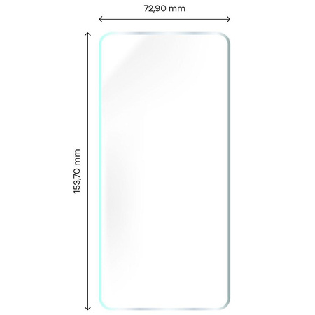 Folia hydrożelowa na ekran Bizon Glass Hydrogel Front Duo do Galaxy S23 Plus, 2 sztuki
