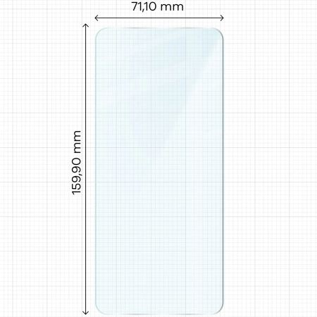 Szkło hartowane Bizon Glass Clear Duo do Motorola Moto G15 / G15 Power / G05 / E15 / G56 5G, 2 sztuki