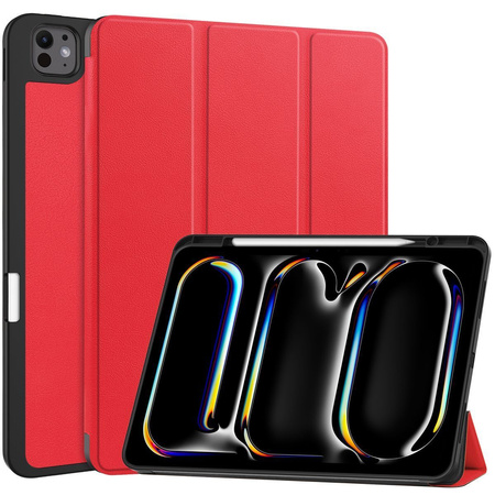 Etui Bizon Case Tab Lizard do iPad Pro 13" 2025 / 2024, czerwone