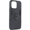 Etui Bizon Case Armor Ring do iPhone 14 Pro Max, czarne