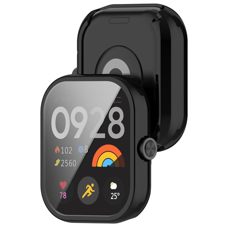 Etui Bizon Case Watch Felipe do Xiaomi Redmi Watch 4, czarne