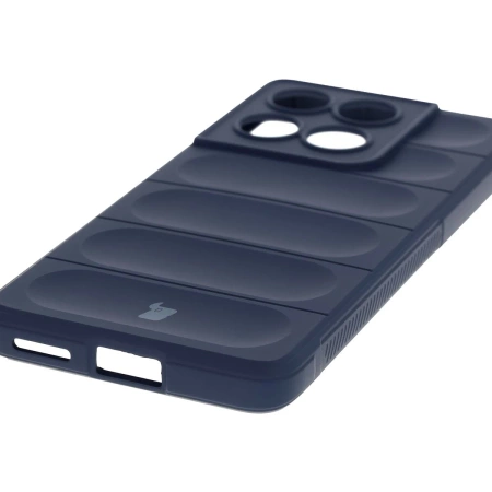 Pancerne etui Bizon Case Tur do Motorola Edge 60 / 60Fusion, granatowe