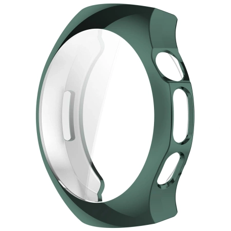 Etui z osłoną ekranu Bizon Case Watch Felipe do Huawei Watch 5 46mm, zielone