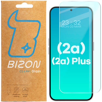 Szkło hartowane Bizon Glass Clear 2 do Nothing Phone (2a) / (2a) Plus