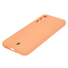 Etui Bizon Case Silicone do Galaxy A34 5G, pomarańczowe