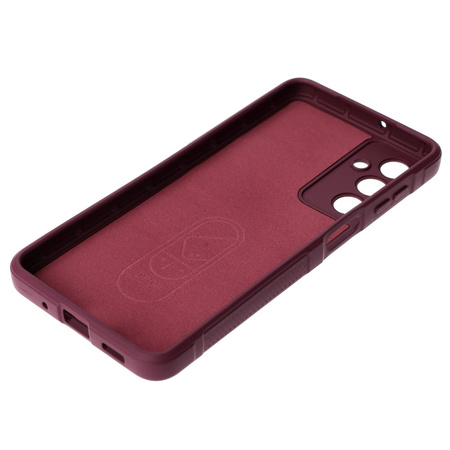 Pancerne etui Bizon Case Tur do Galaxy M54 5G, ciemnofioletowe