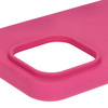 Etui silikonowe do iPhone 15 Pro Bizon Soft Case, fuksja