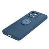 Etui Bizon Case Silicone Ring Sq do Xiaomi 13, granatowe